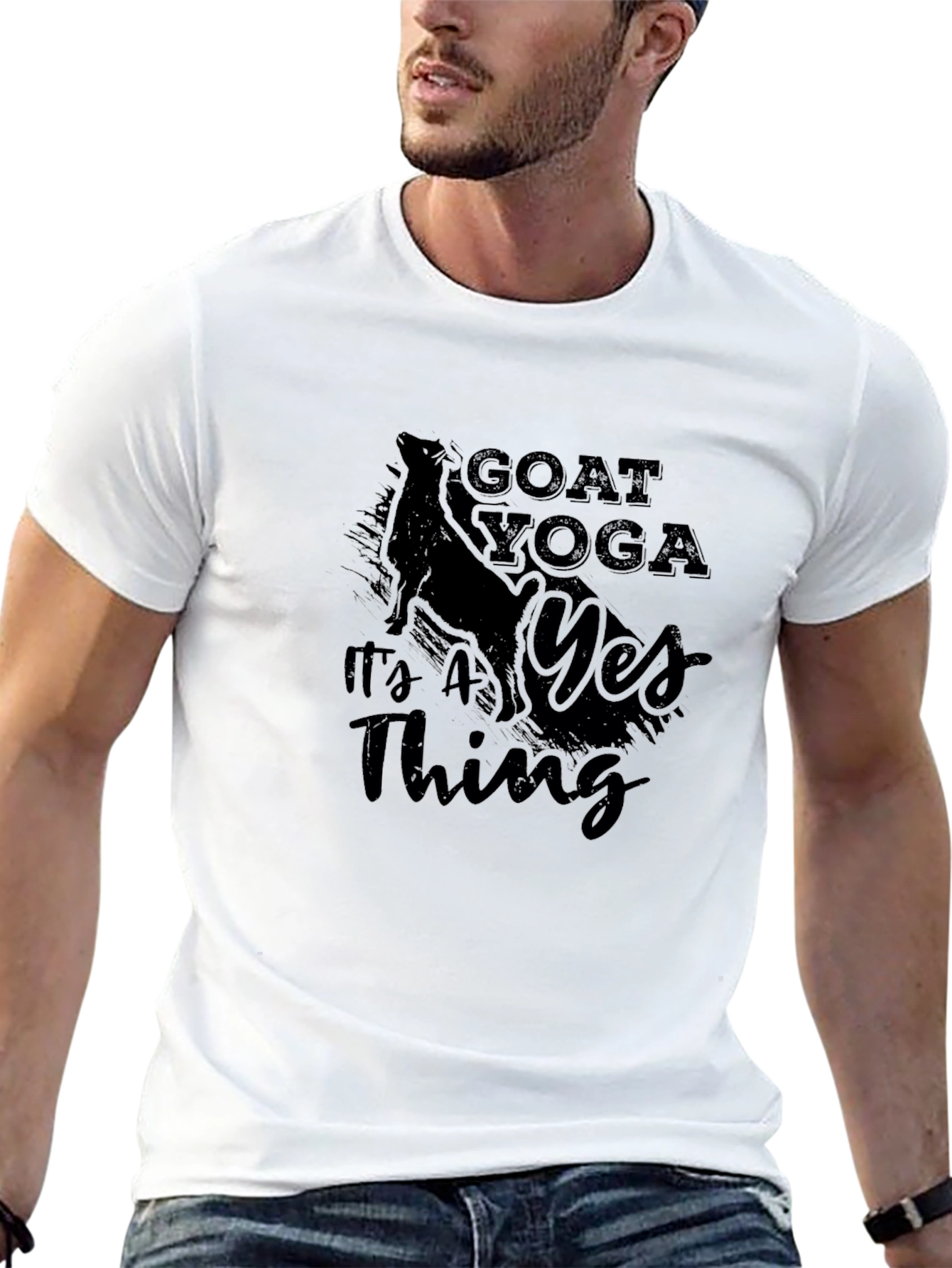 Goat Yoga T-Shirt - Its a Yes Thing!