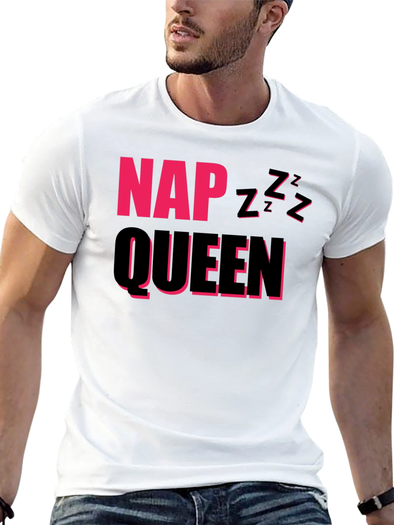 Nap Queen Graphic T-Shirt Sleepy Funny Tee