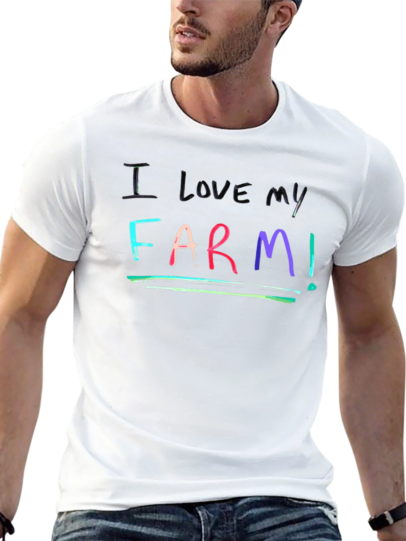 I Love My Farm T-Shirt