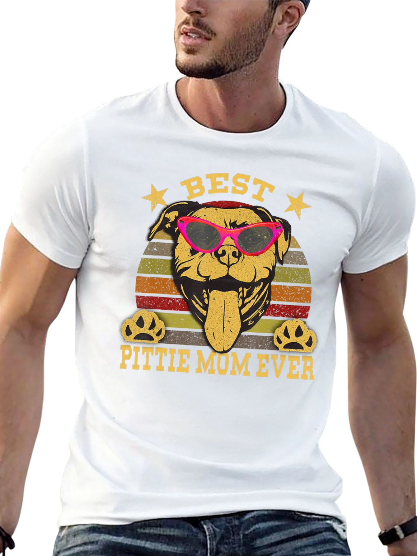 Best Pittie Mom Ever T-Shirt