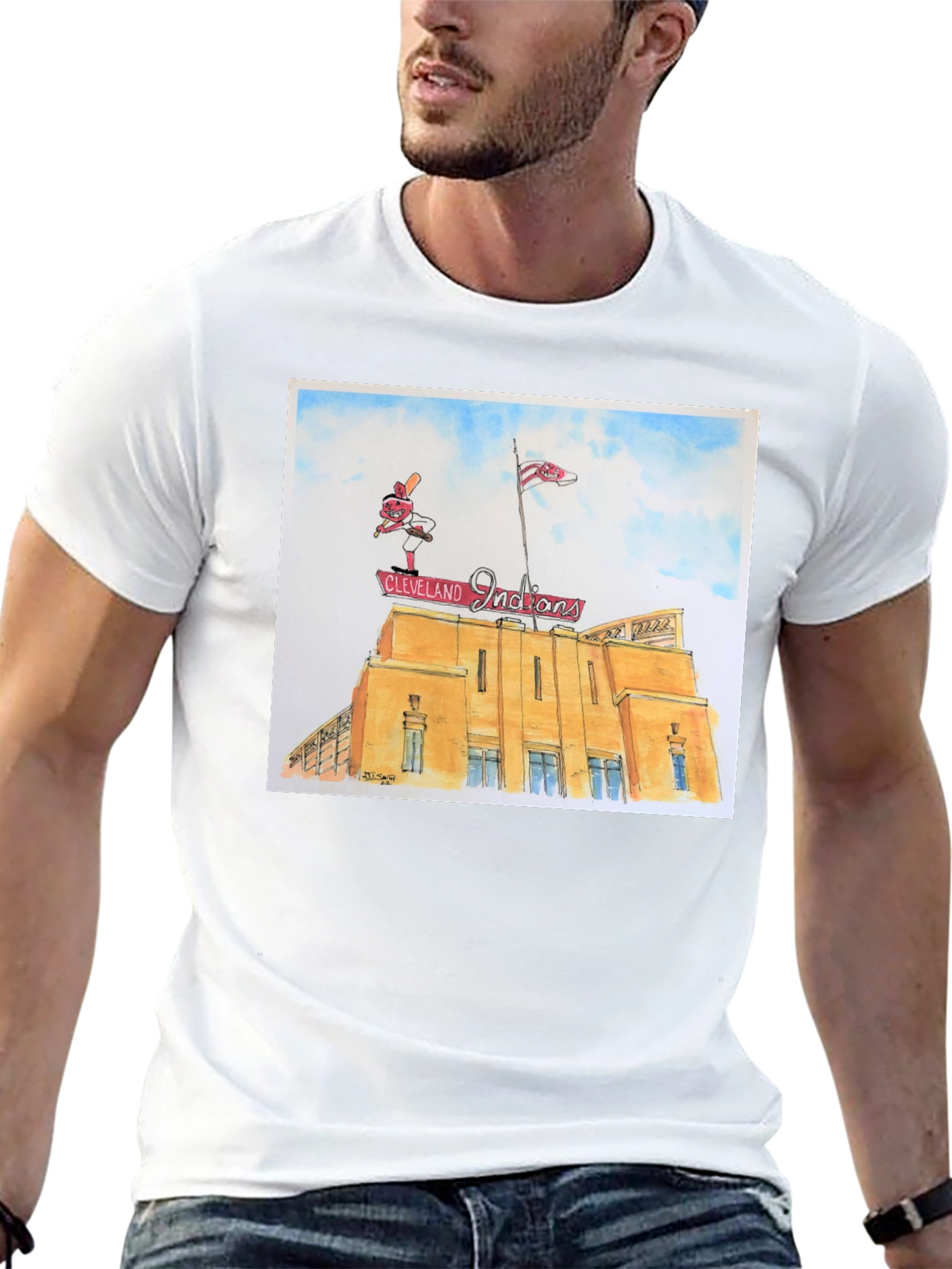 Cleveland Indians Stadium T-Shirt