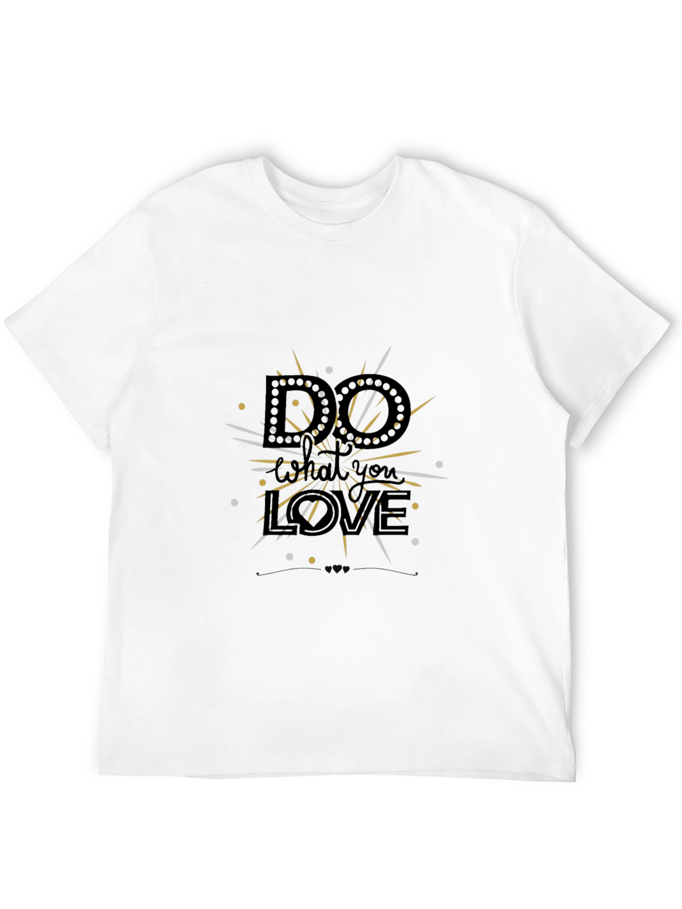 Do What You Love Graphic Tee - Black