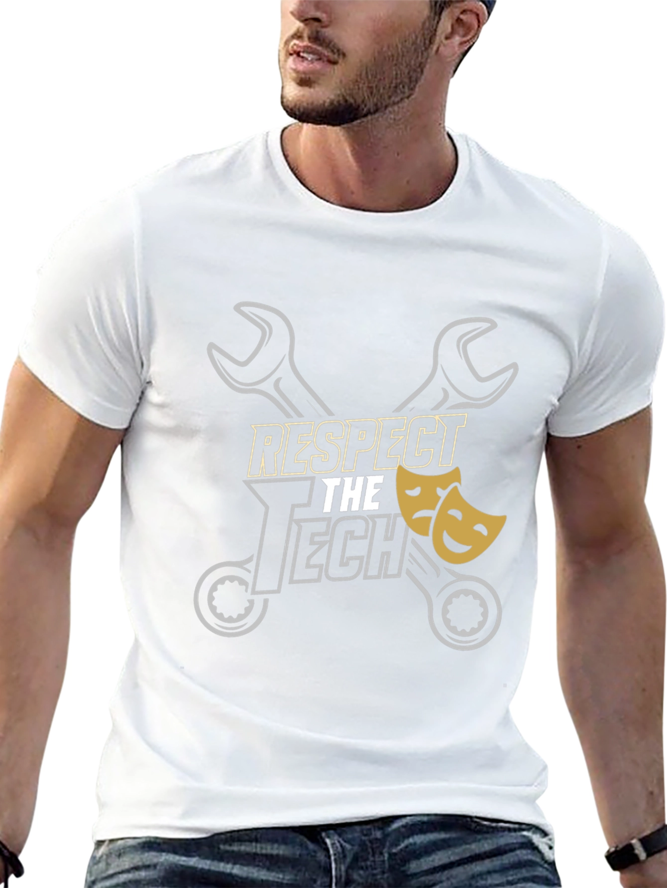 Respect the Tech Black T-Shirt