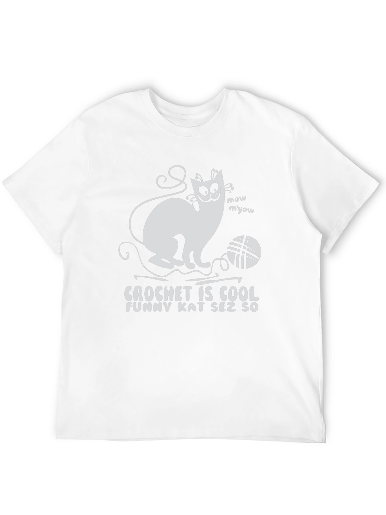 Funny Cat Crochet is Cool T-Shirt