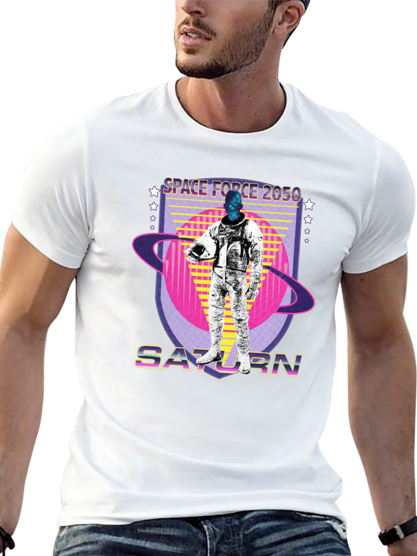 Space Force 2050 Saturn T-Shirt
