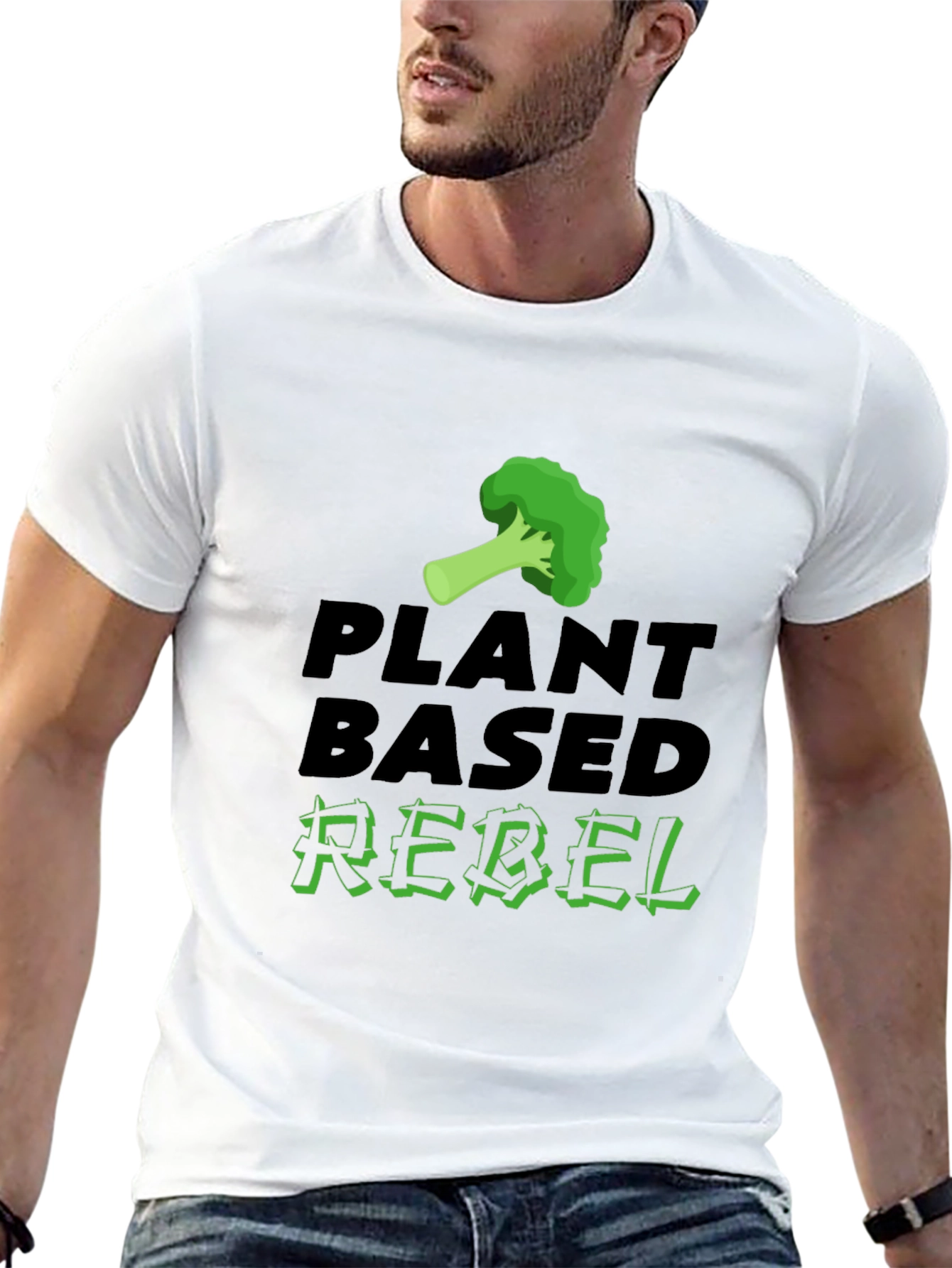 Plant Based Rebel T-Shirt - Vegan Lifestyle
