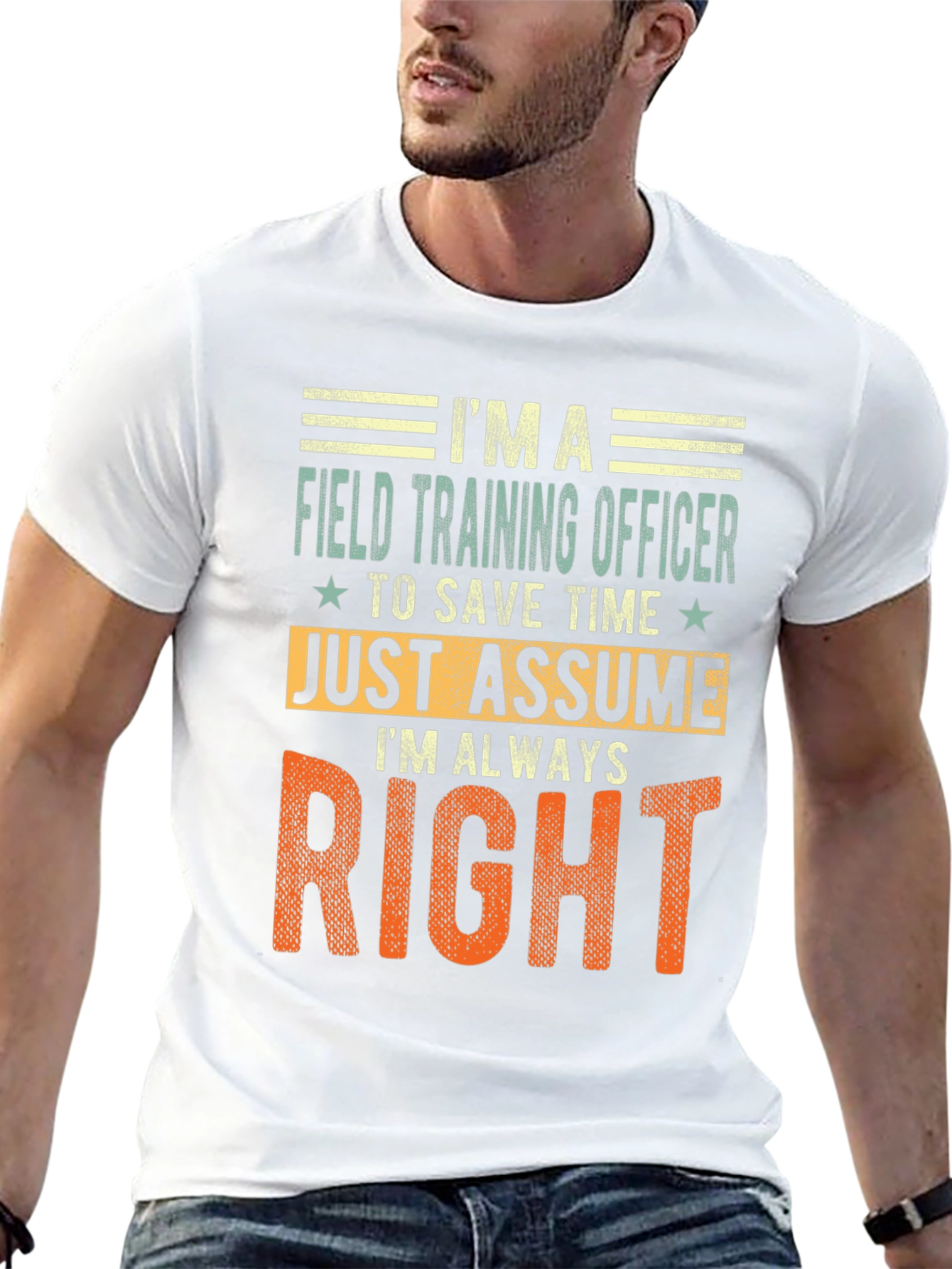 Field Training Officer Novelty Graphic Tee