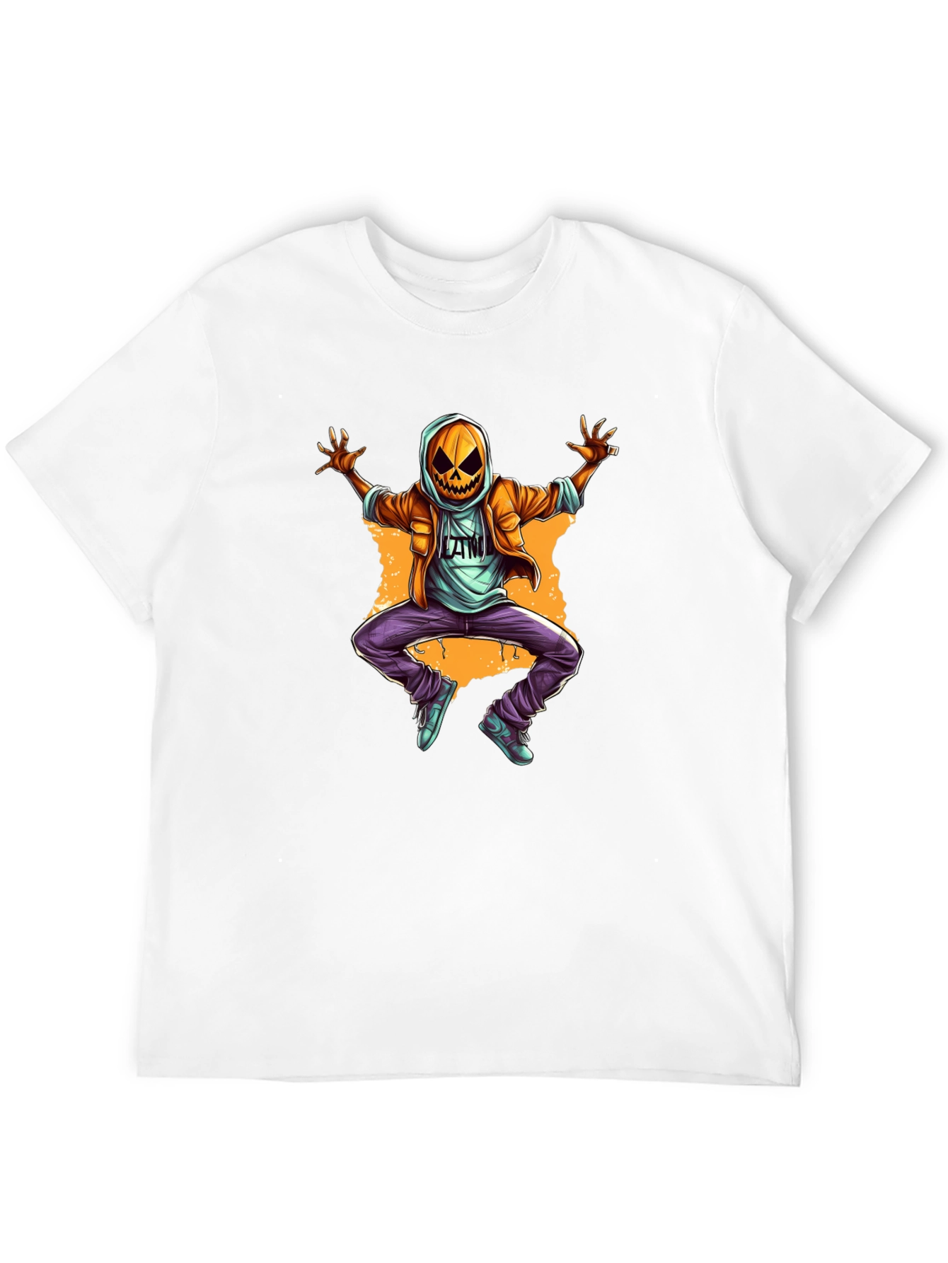 Pumpkin Head Halloween T-Shirt