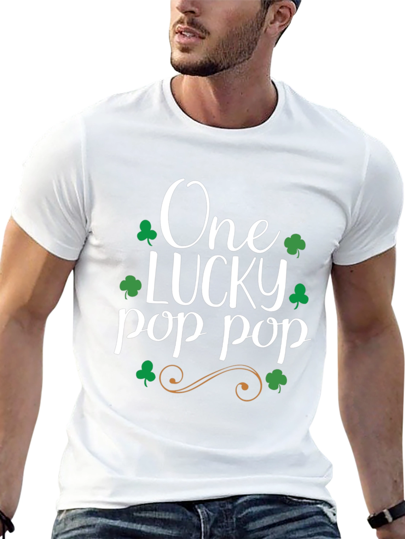 Lucky Pop Pop St. Patricks Day T-Shirt