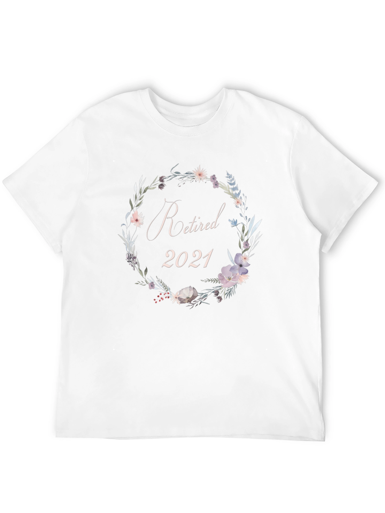 Retired 2021 Floral Wreath T-Shirt