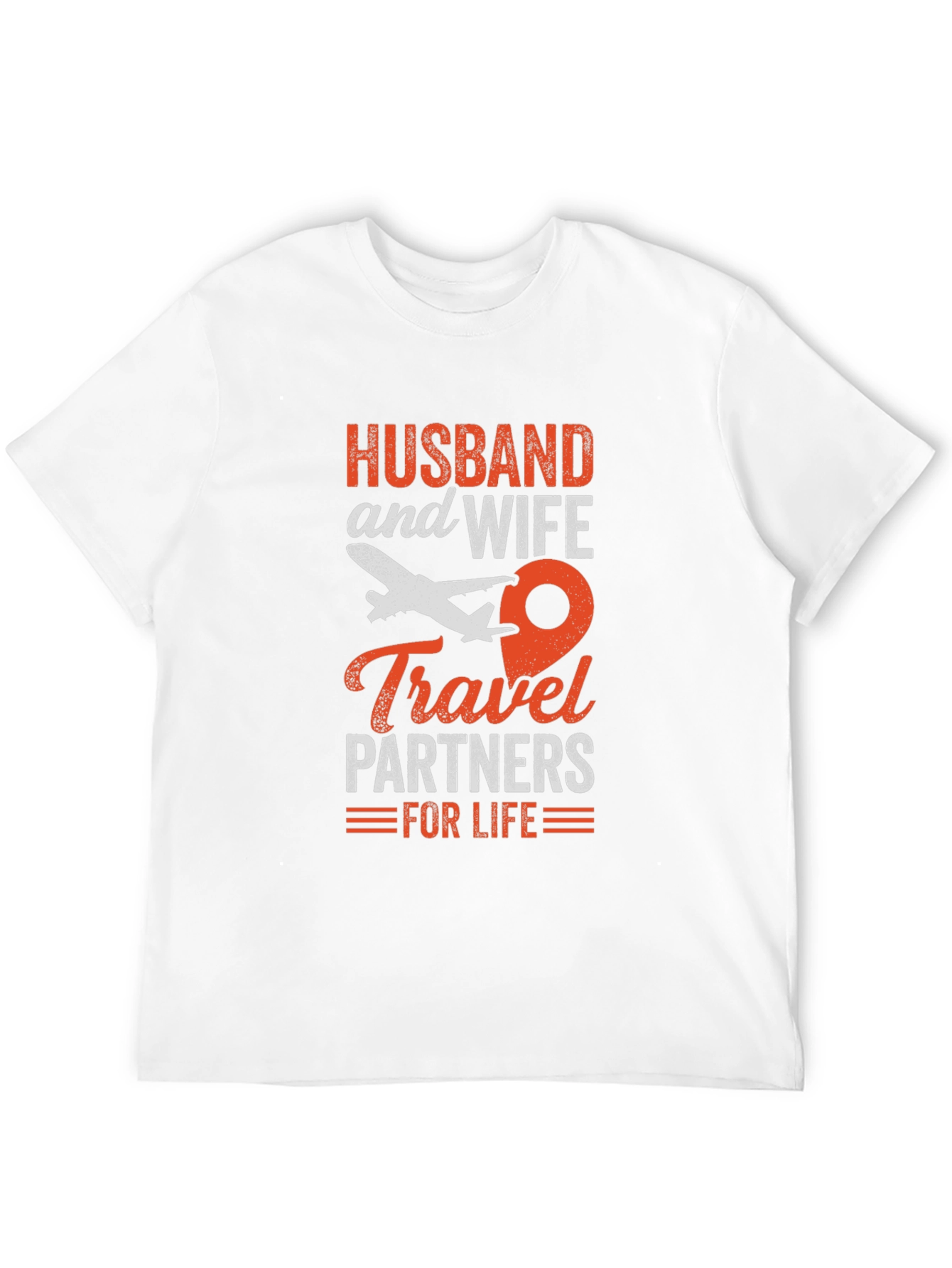 Husband and Wife Travel Partners T-Shirt