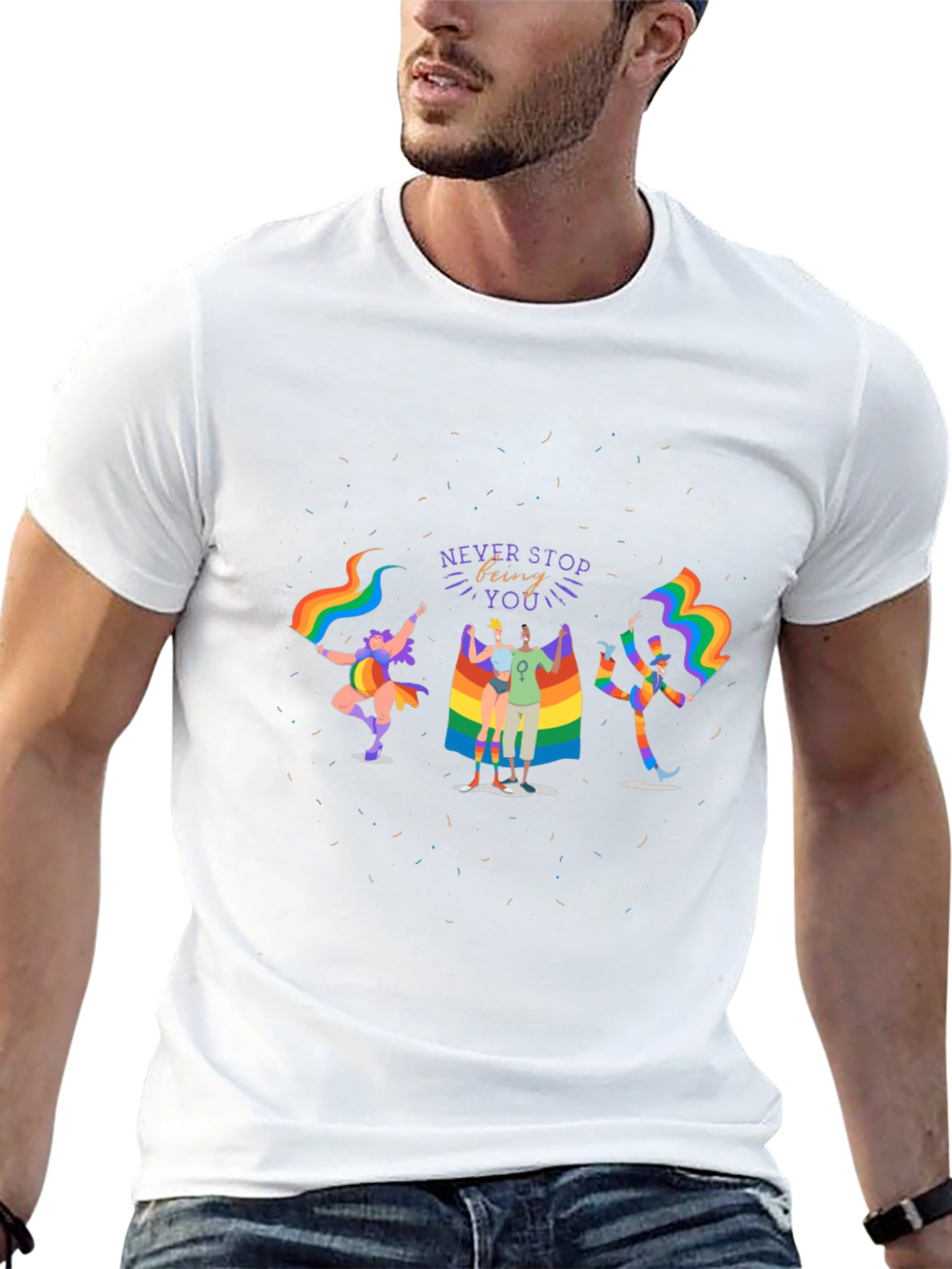 Never Stop Being You Graphic Tee