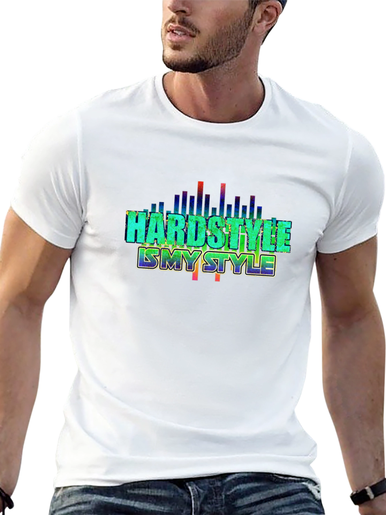 Hardstyle Is My Style Black Graphic Tee