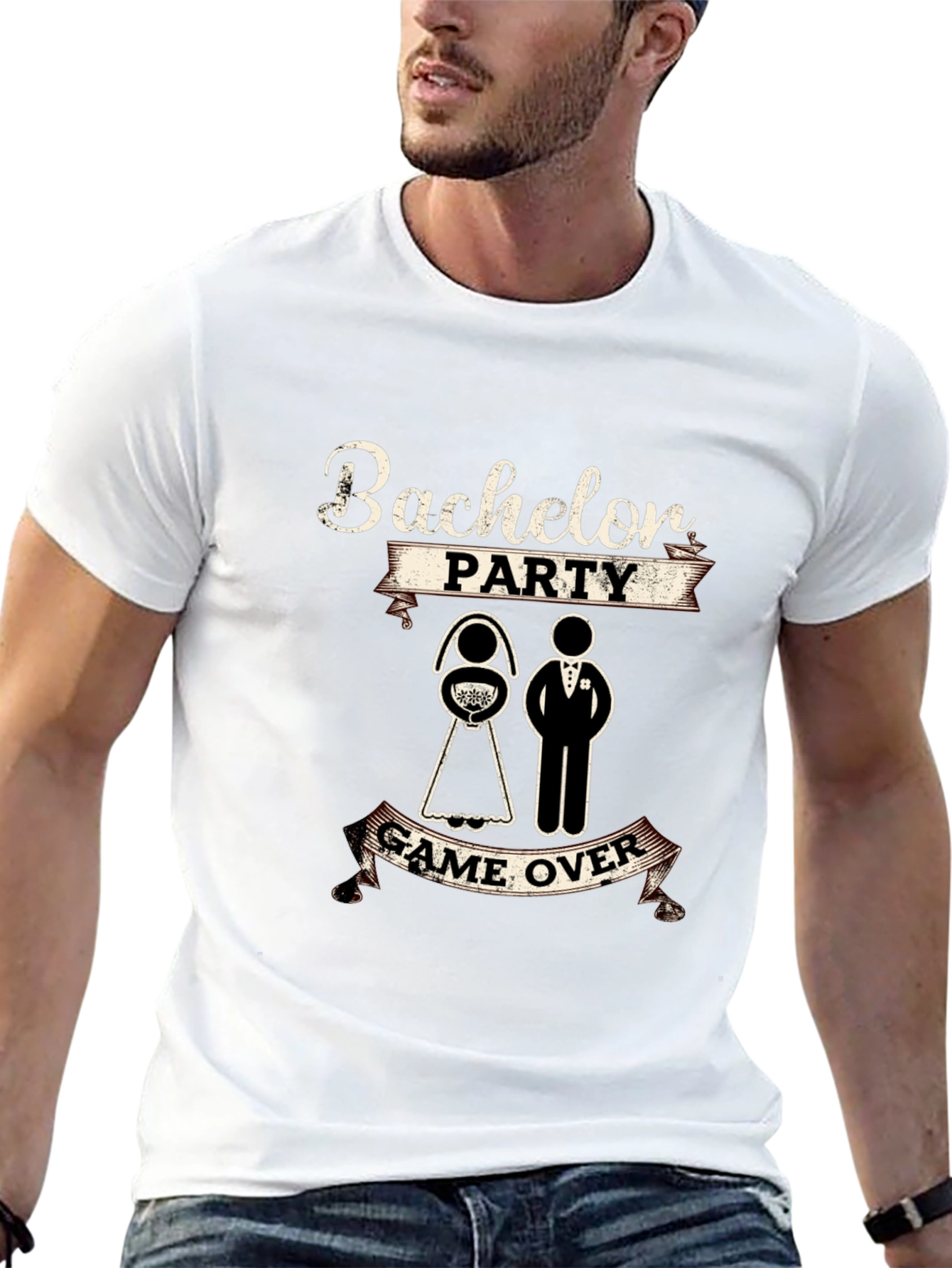 Bachelor Party Game Over T-Shirt