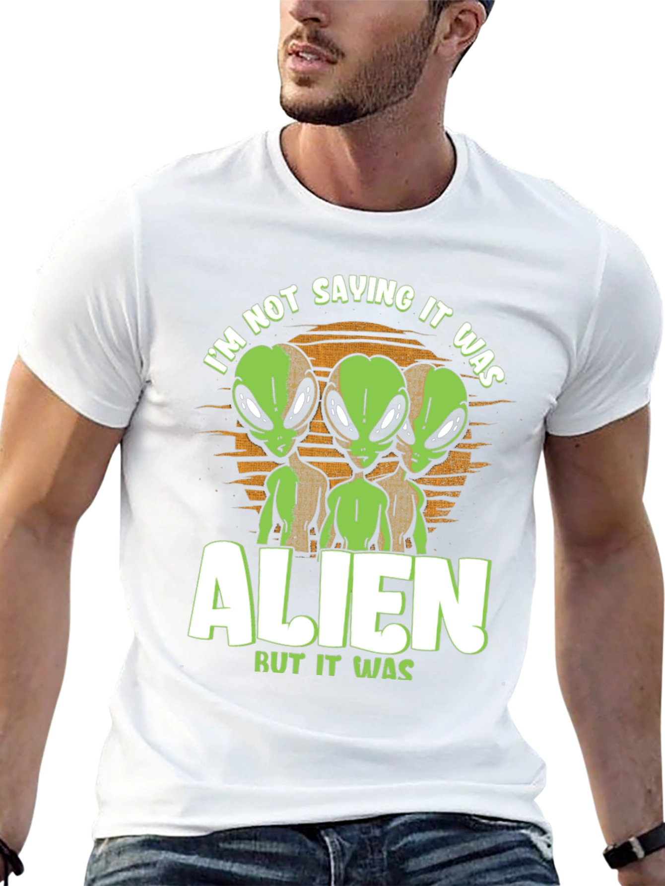 Alien Graphic Tee: Im Not Saying It Was