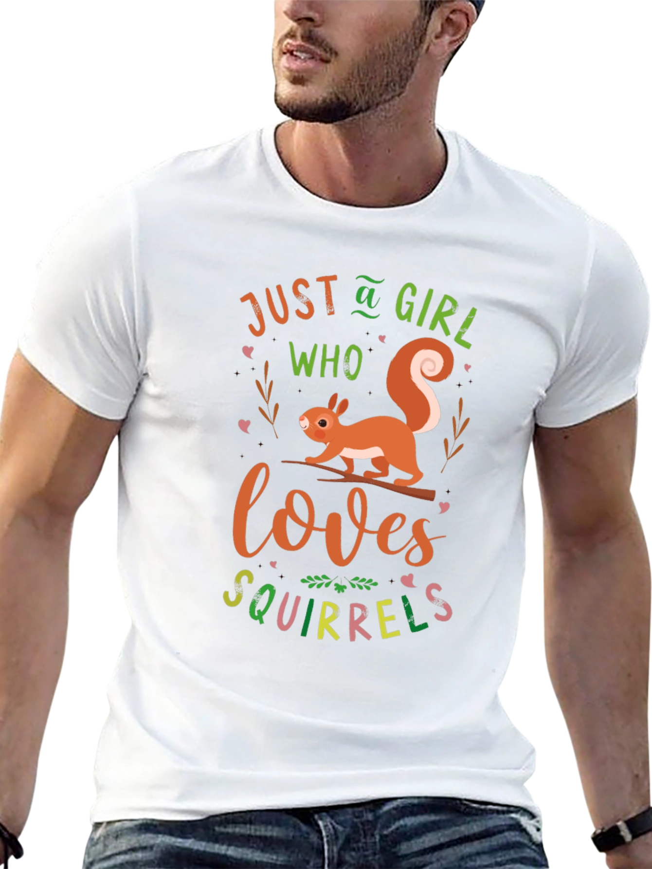 Just A Girl Who Loves Squirrels T-Shirt