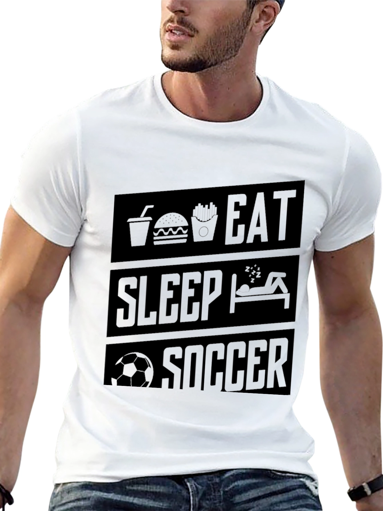 Eat Sleep Soccer T-Shirt