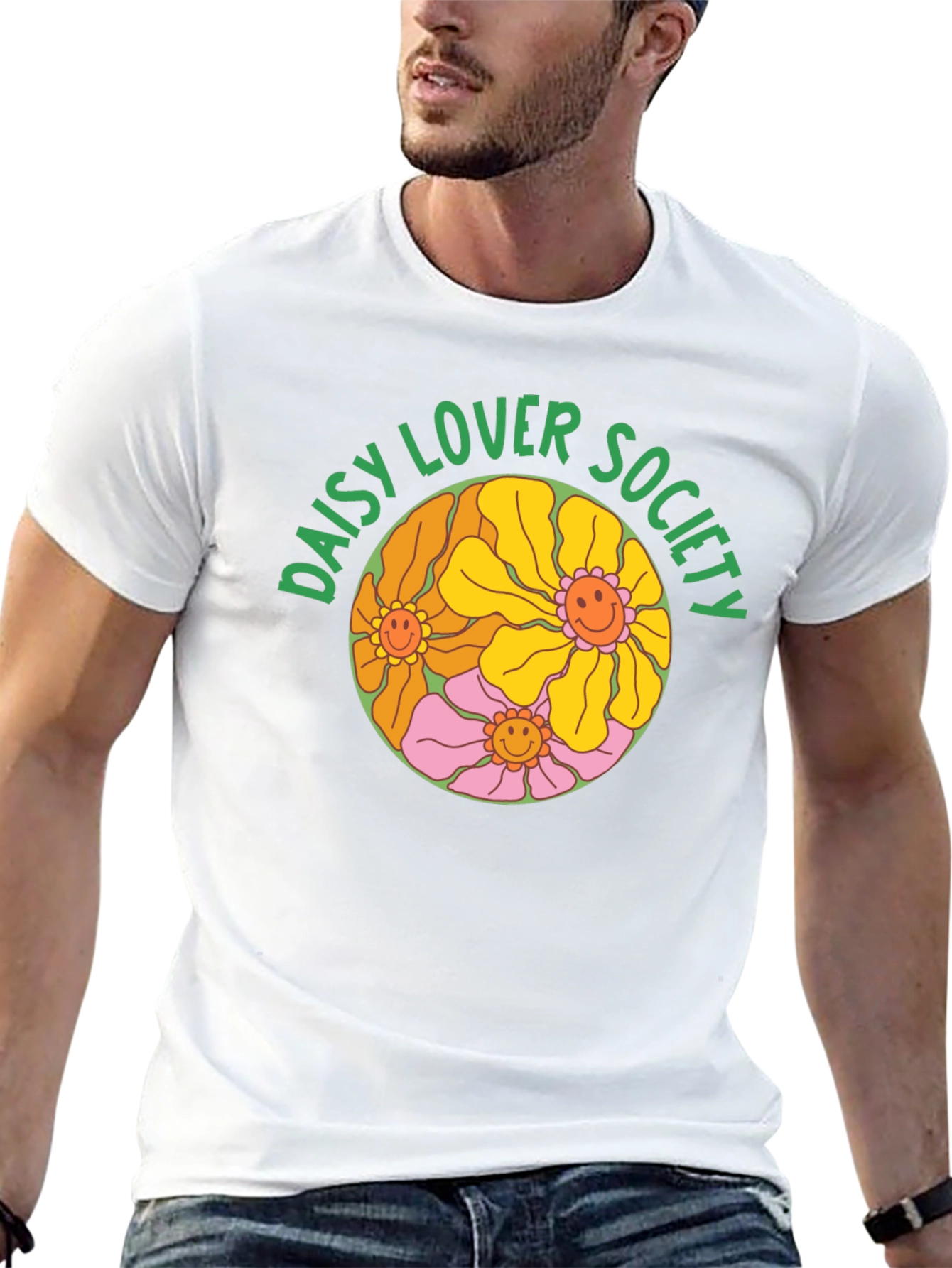 Daisy Lover Society Black T-Shirt