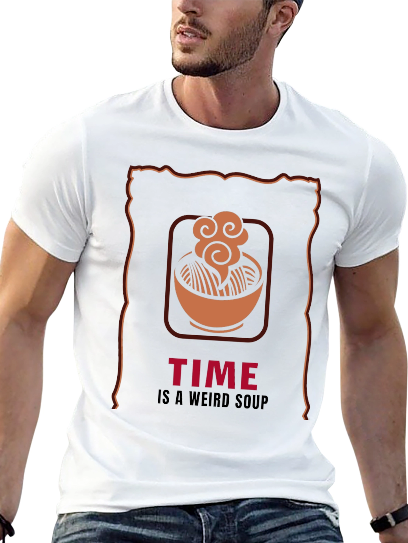 Time is a Weird Soup Graphic T-Shirt