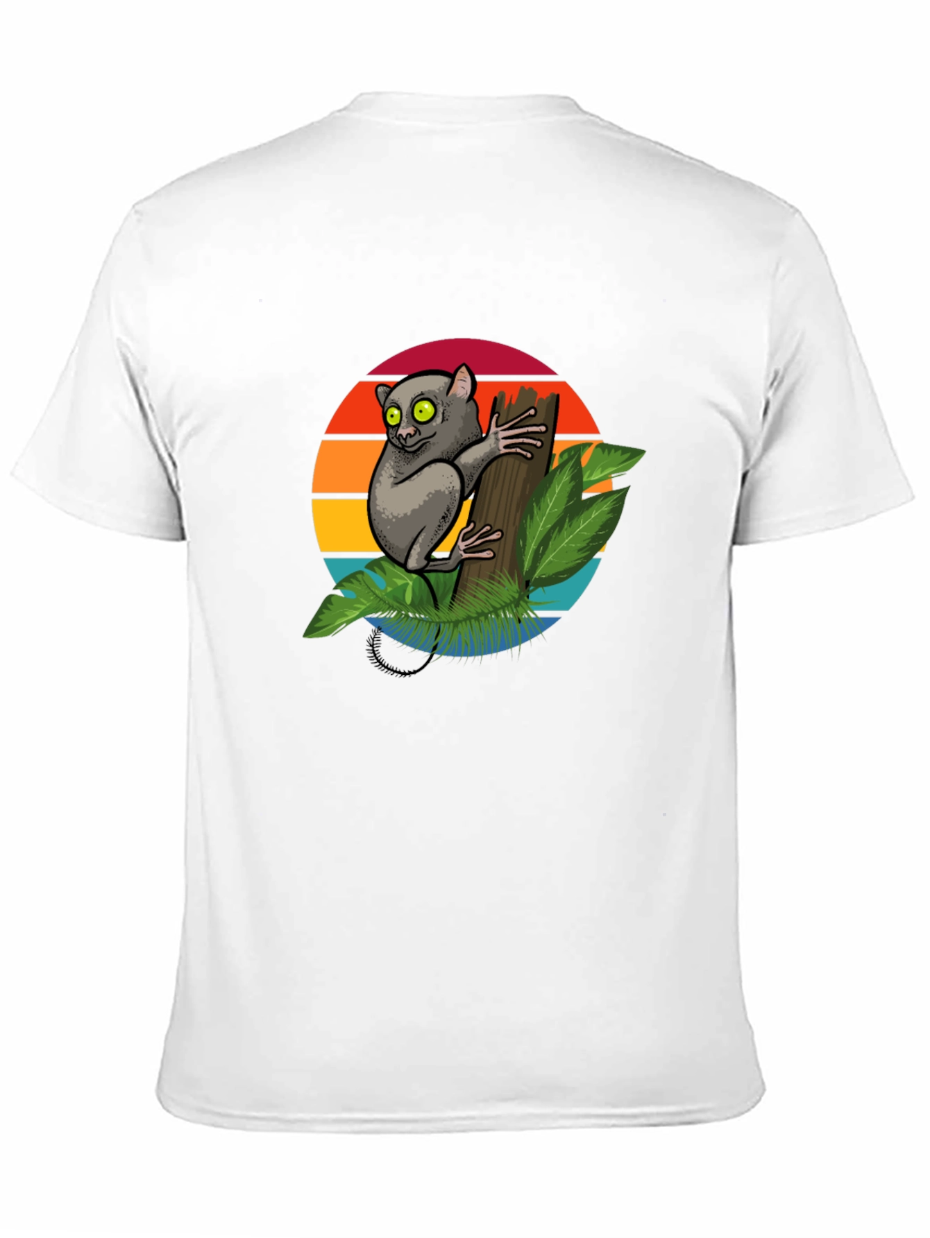 Tarsier Graphic Tee - Sunset Design