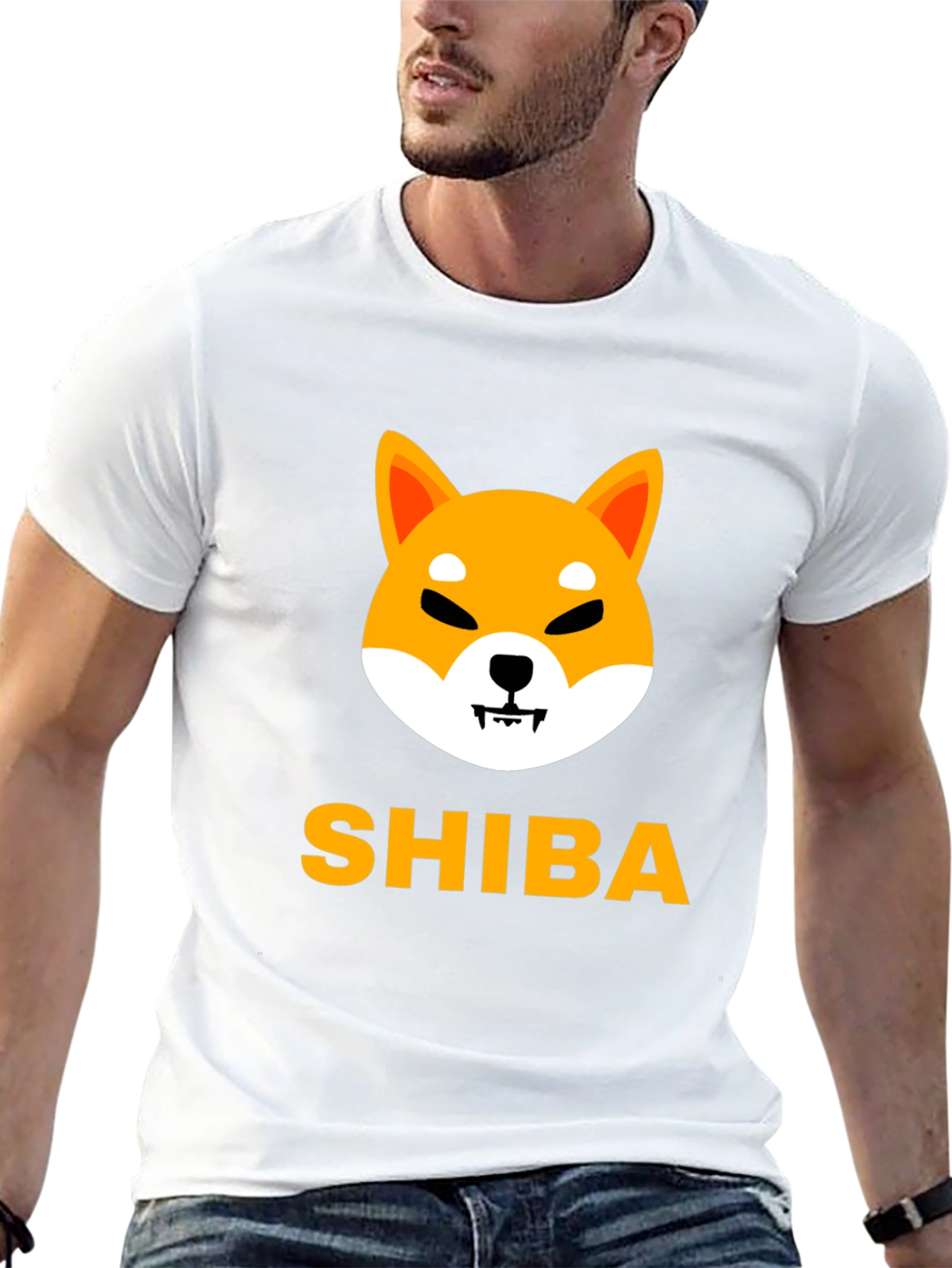 Shiba Inu Crypto Black T-Shirt