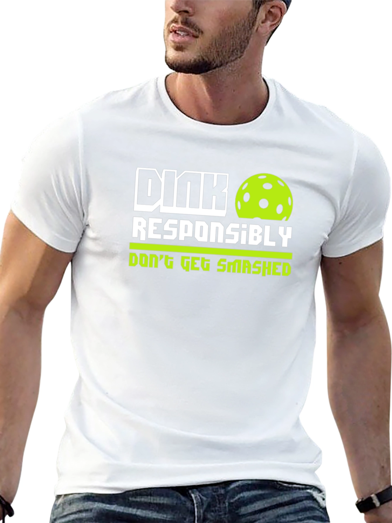 Dink Responsibly T-Shirt - Pickleball Tee