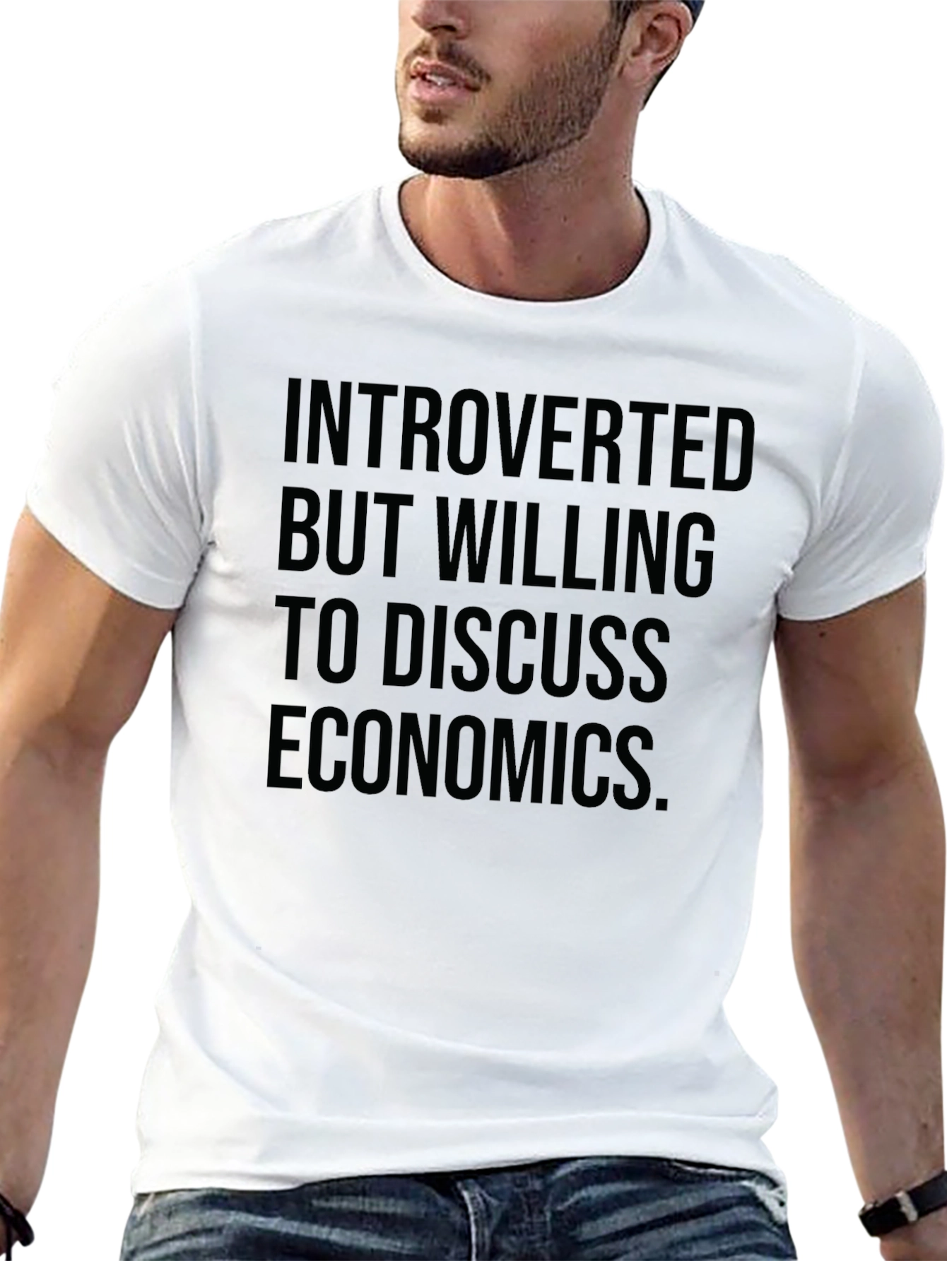 Introverted Economics T-Shirt - Discuss Economics