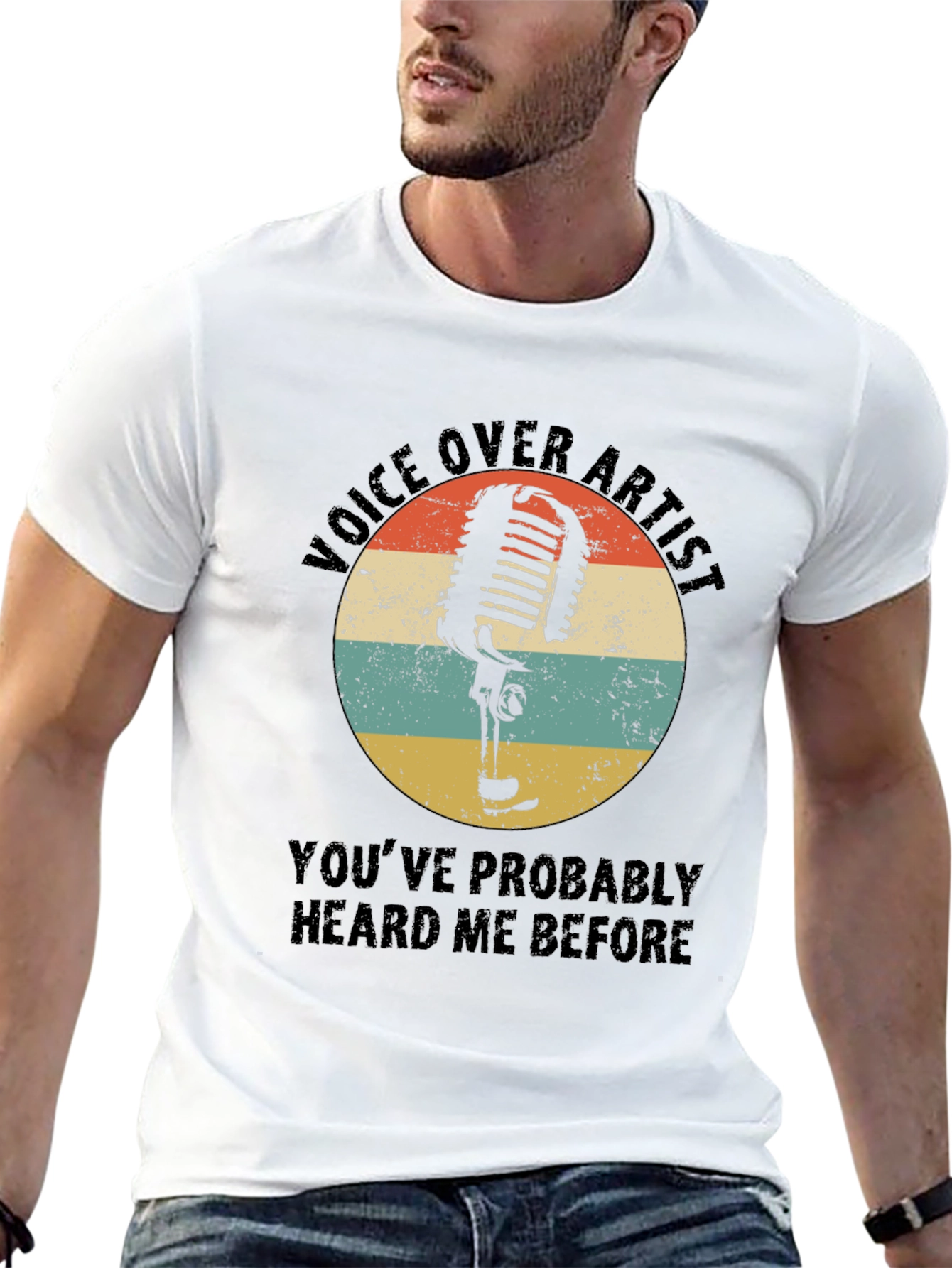 Voice Over Artist Retro T-Shirt