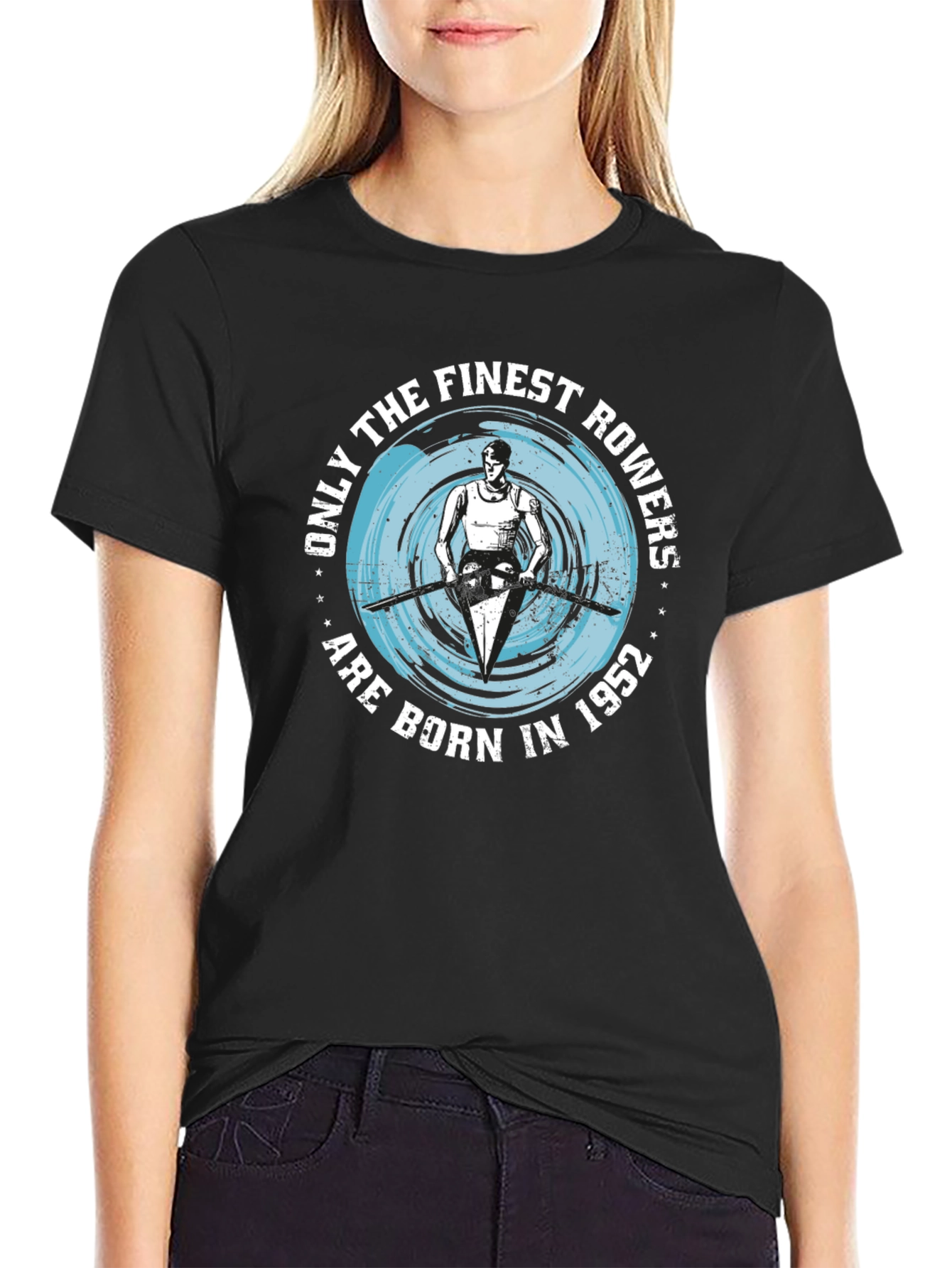 Finest Rowers Born in 1952 Mens T-shirt