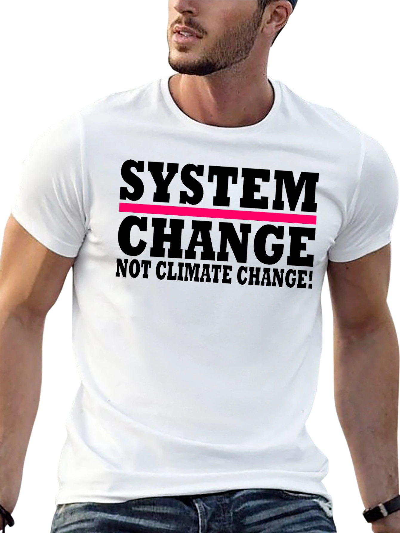 System Change T-Shirt - Climate Activism Tee