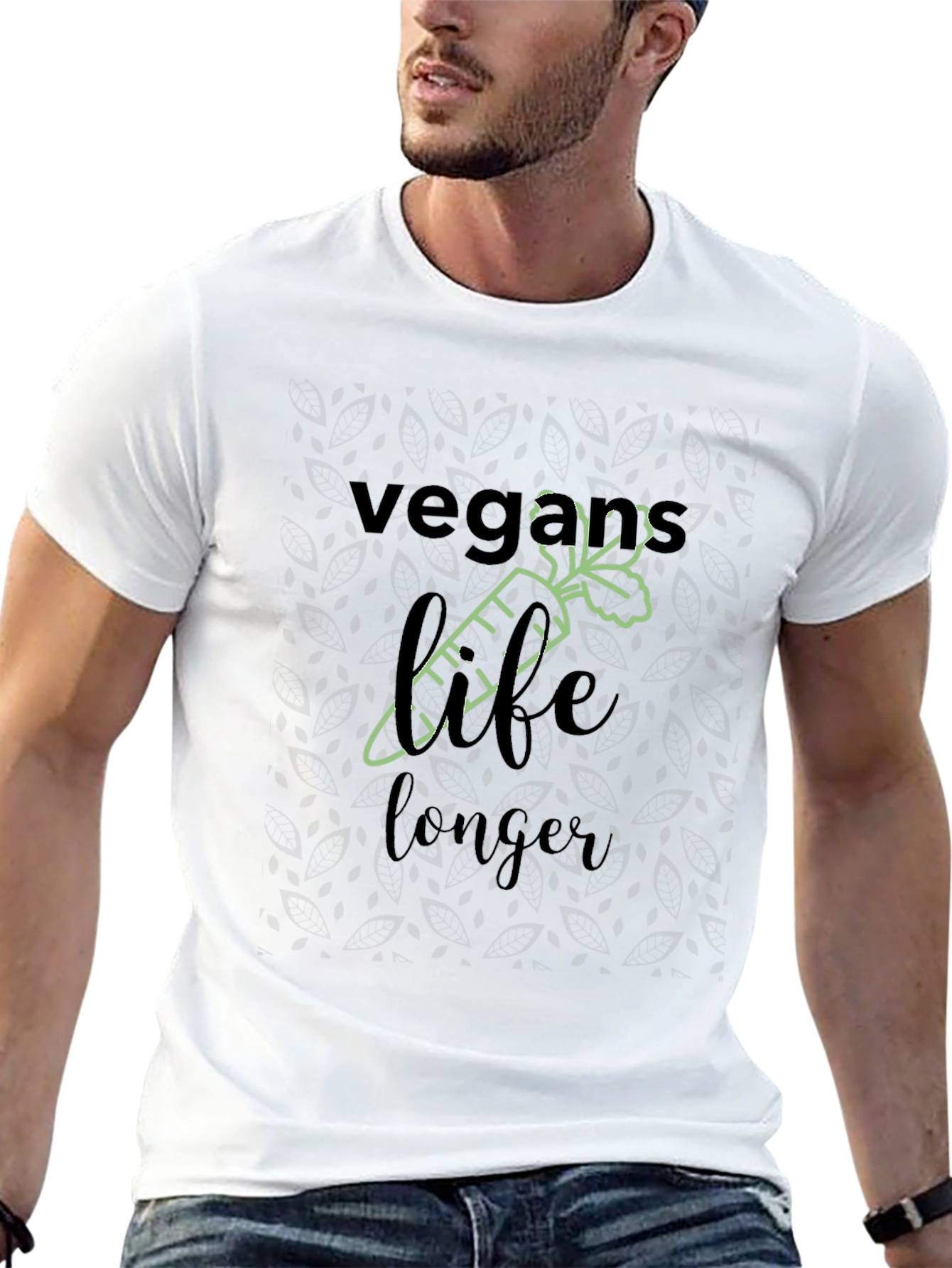 Vegan Life Carrot Graphic Tee