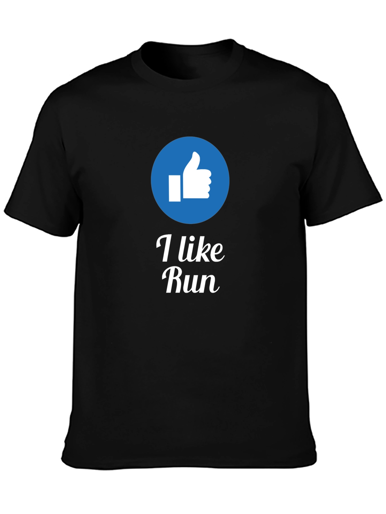I Like Run Graphic Tee - Casual Comfort