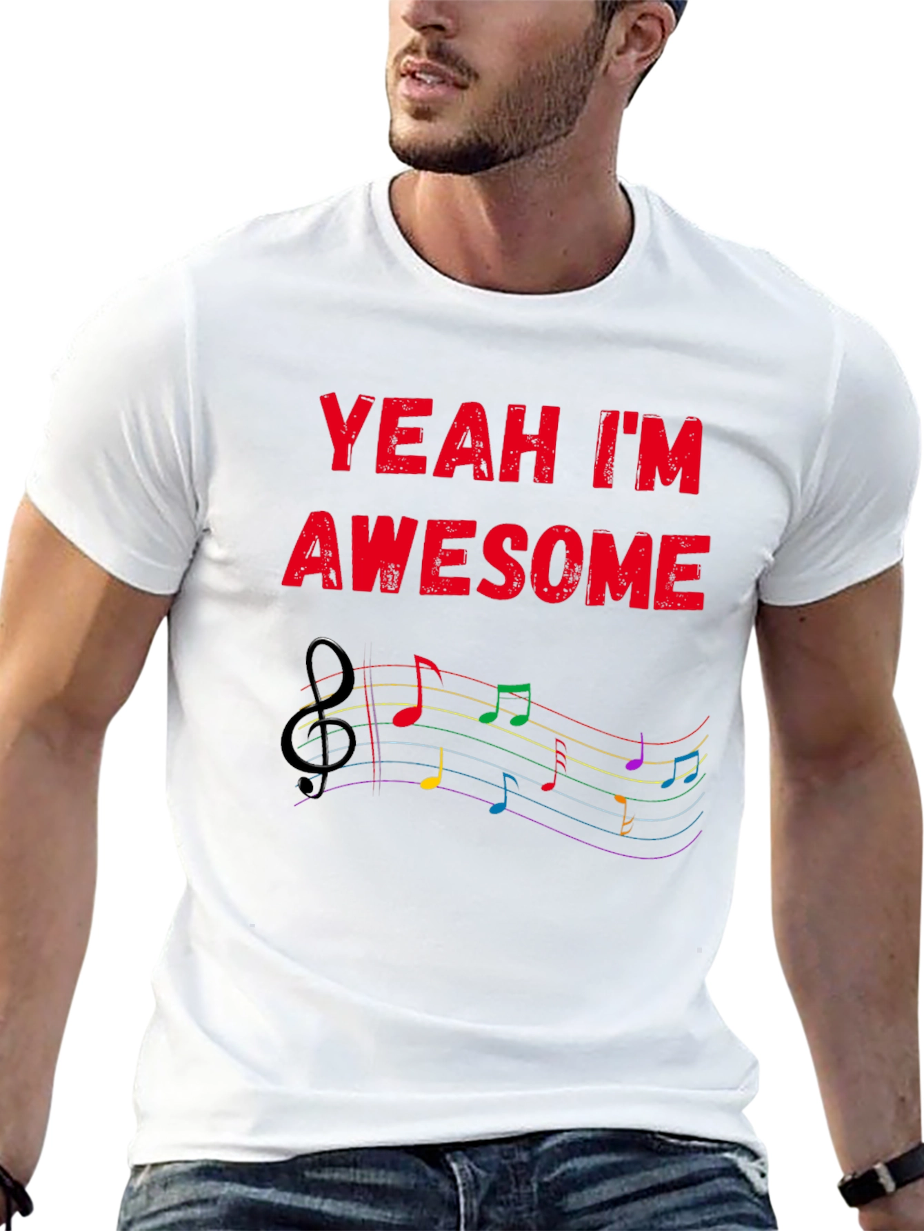Yeah Im Awesome Musical T-Shirt