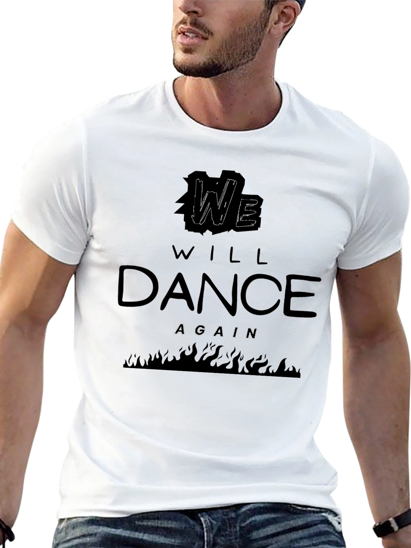 We Will Dance Again Black T-Shirt