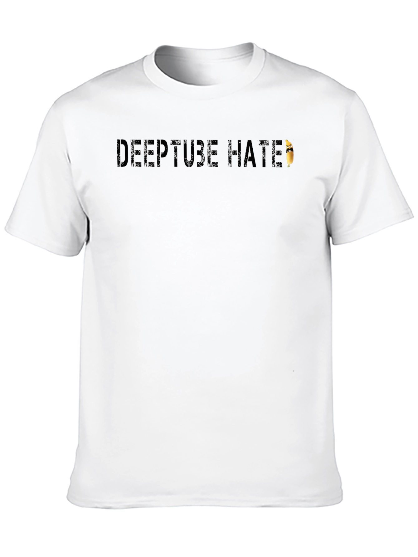 Deeptube Hate Black Graphic Tee