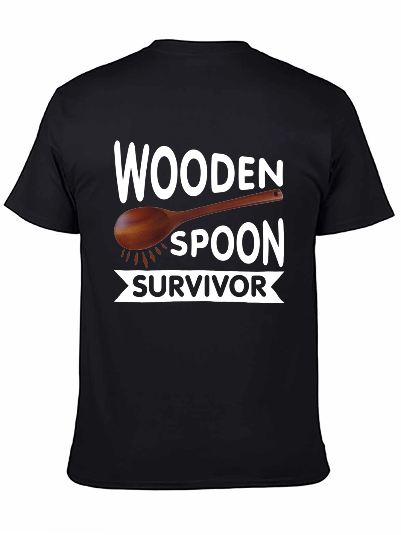 Wooden Spoon Survivor Novelty T-Shirt