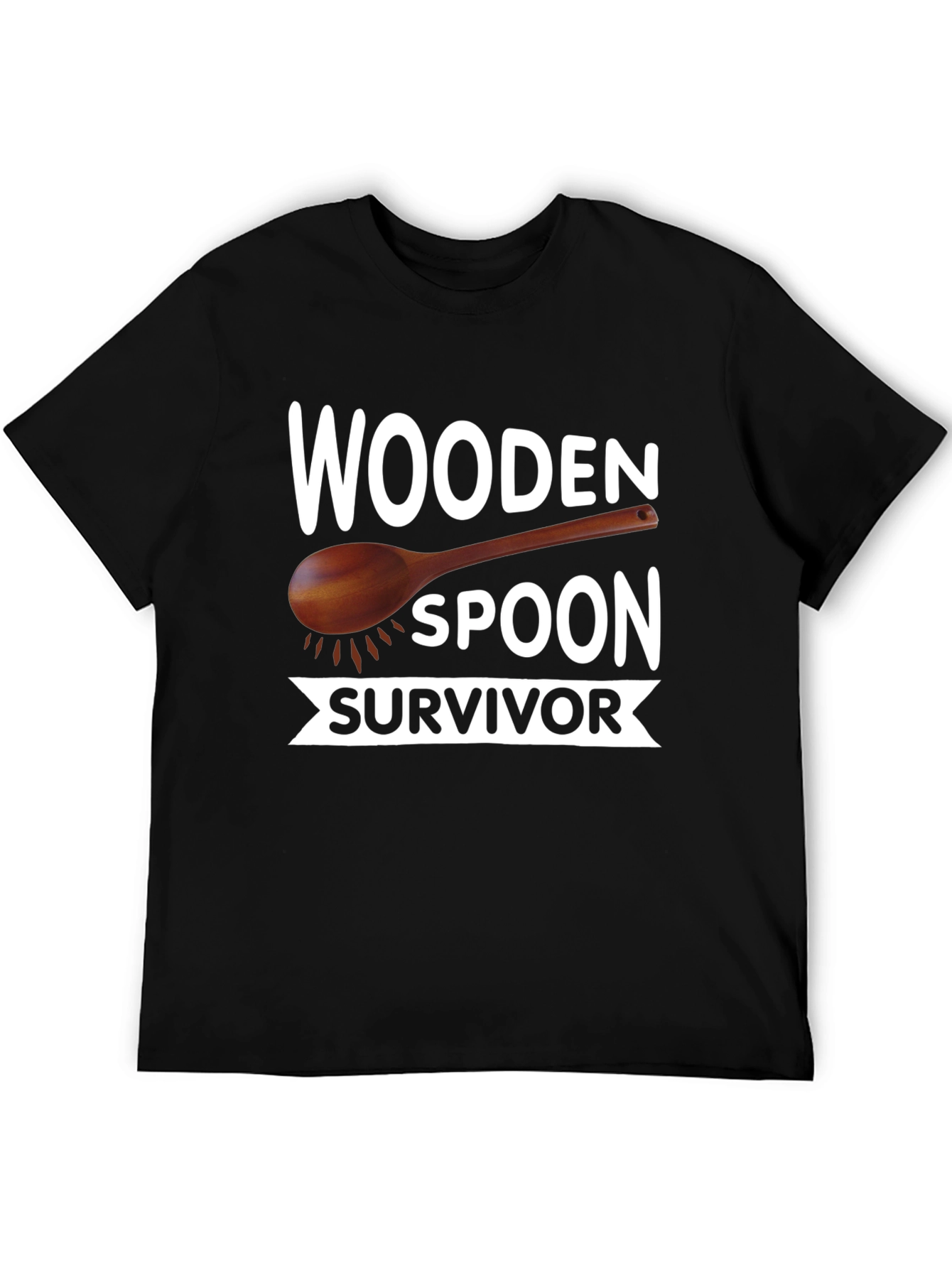 Wooden Spoon Survivor Novelty T-Shirt