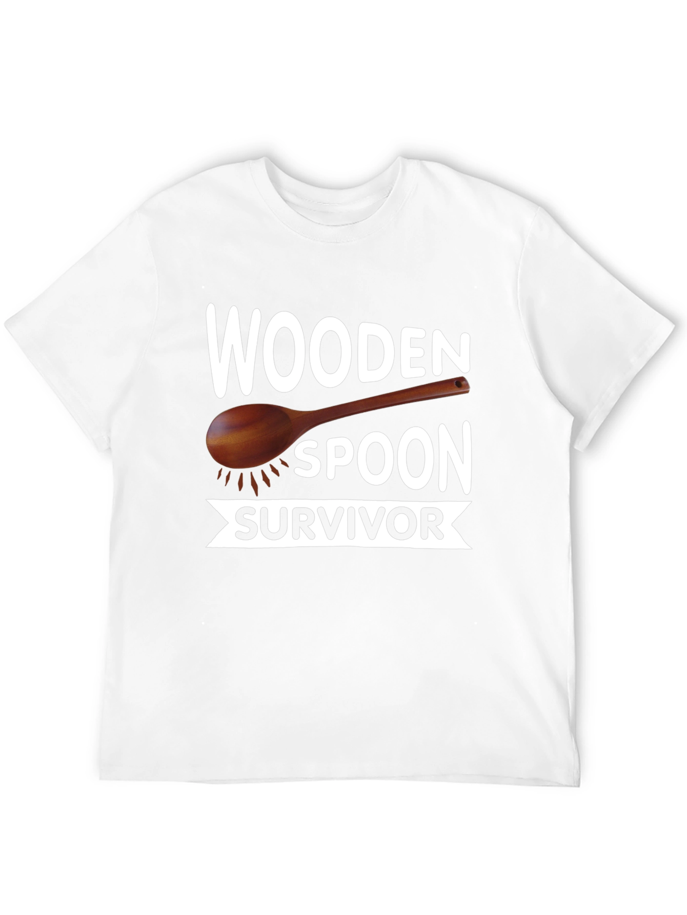 Wooden Spoon Survivor Novelty T-Shirt