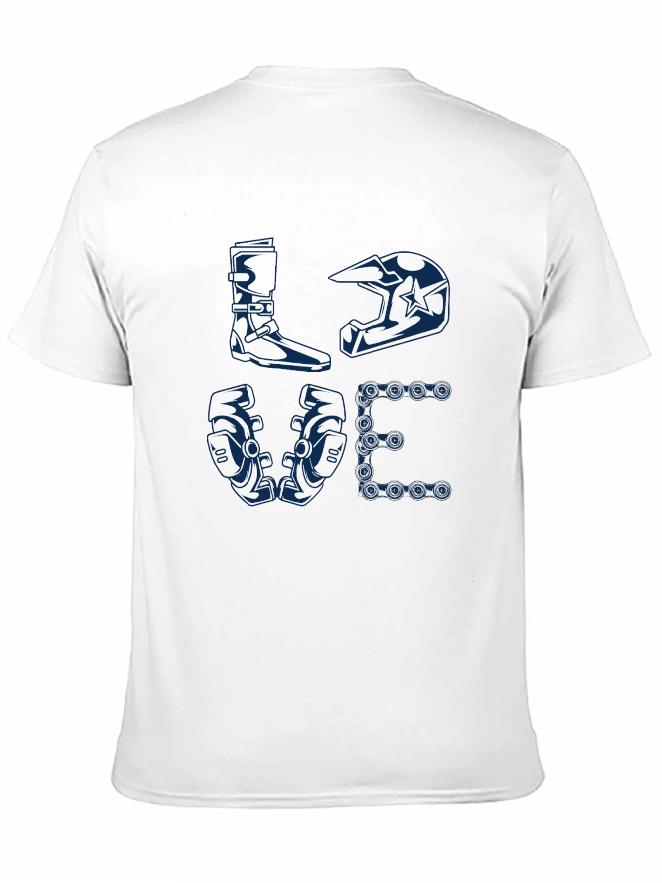 Love Motocross T-Shirt: Biker Gear Design