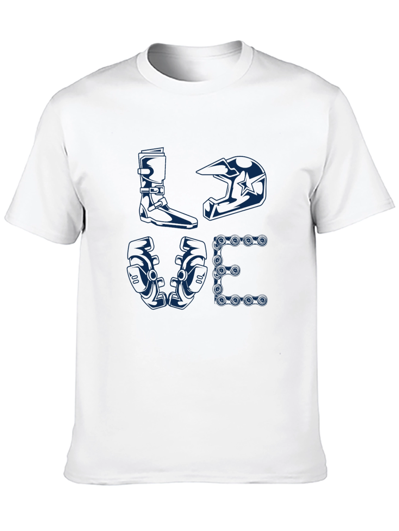 Love Motocross T-Shirt: Biker Gear Design