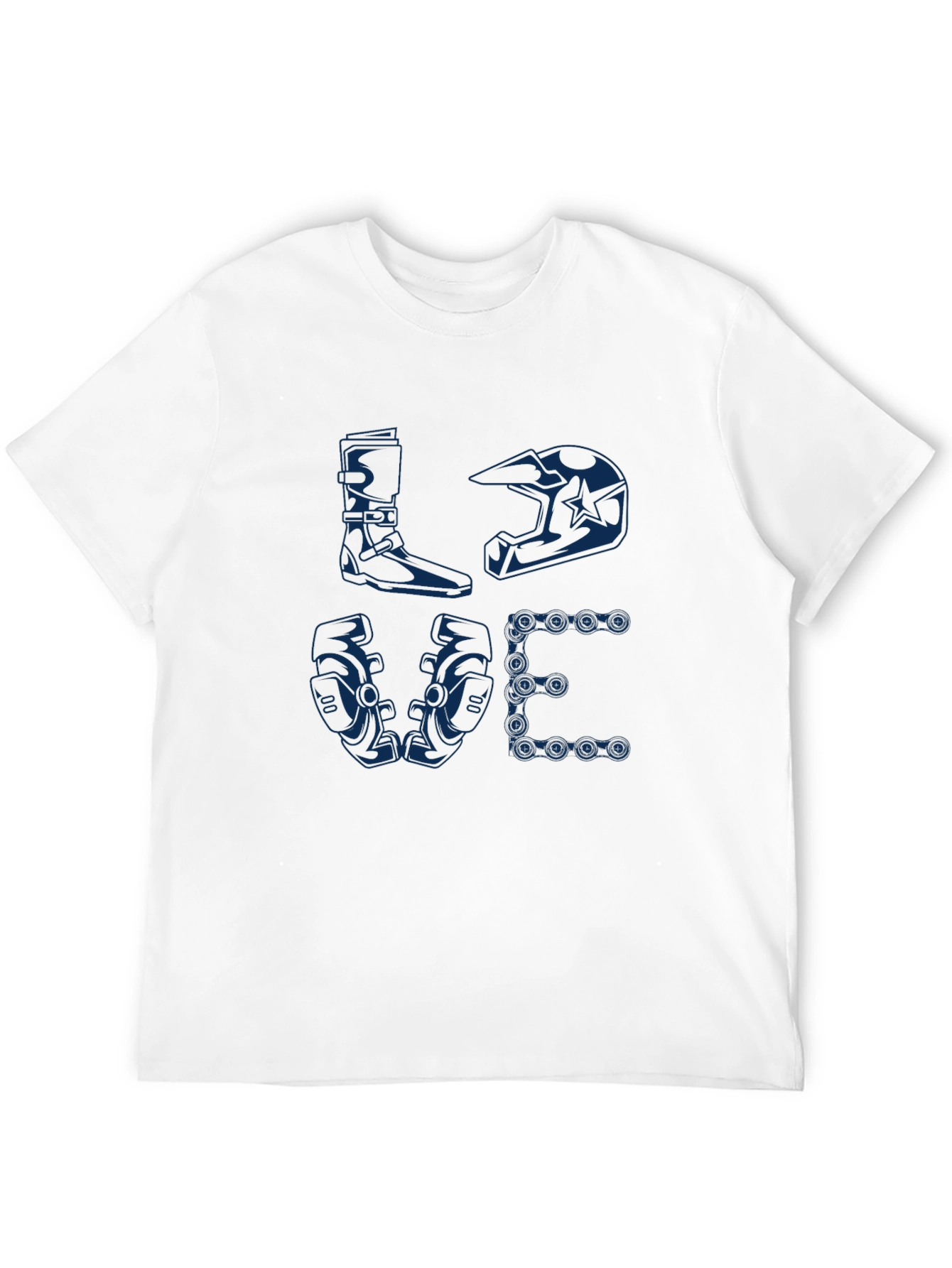 Love Motocross T-Shirt: Biker Gear Design