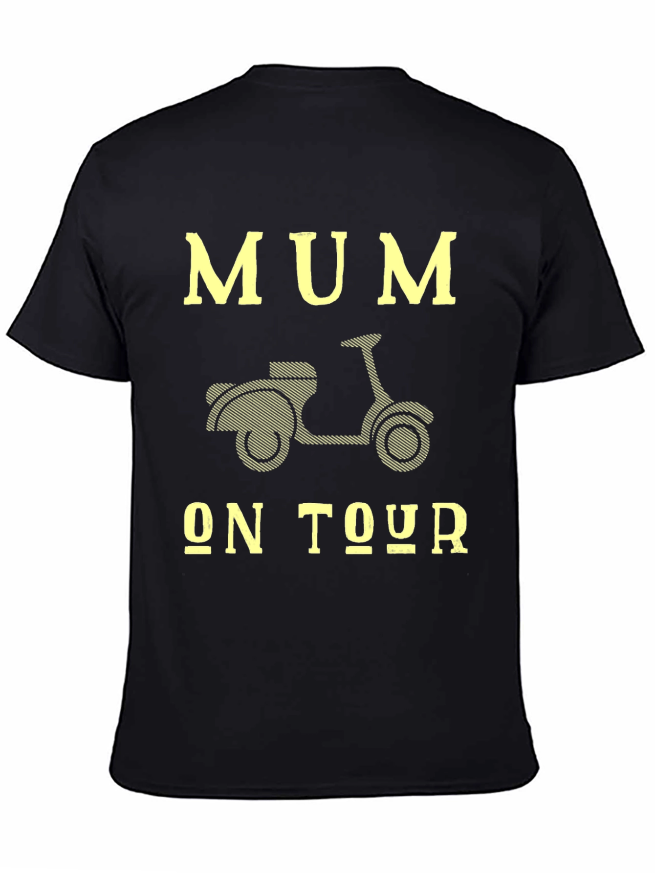 Mum On Tour Graphic Tee | Novelty Scooter T-Shirt