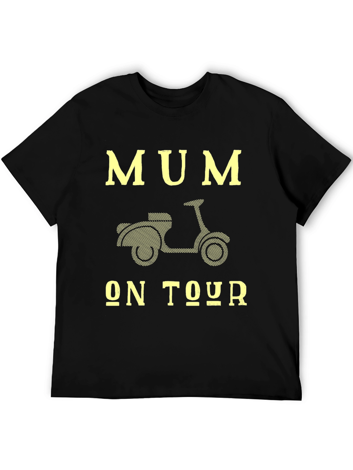 Mum On Tour Graphic Tee | Novelty Scooter T-Shirt