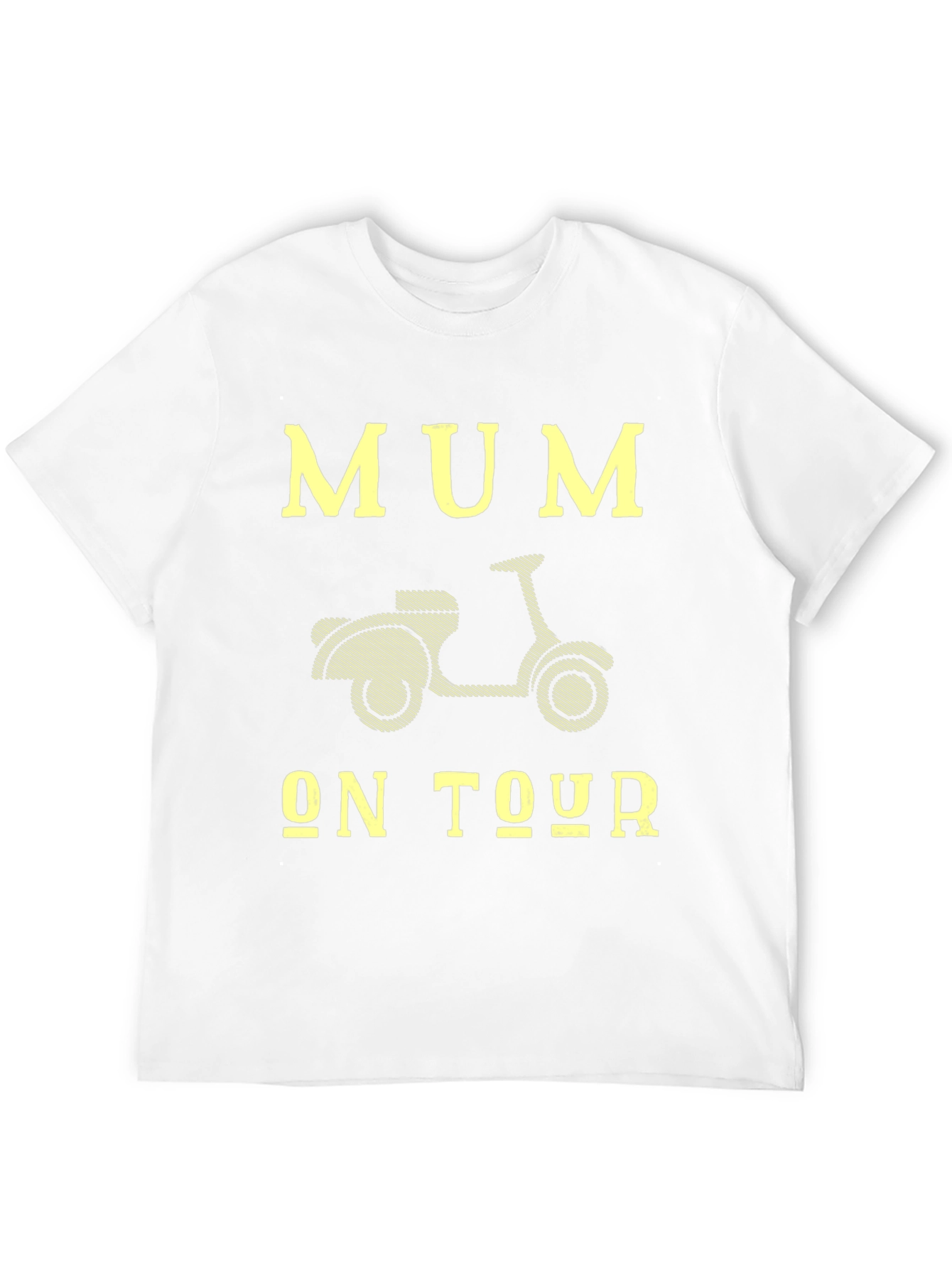 Mum On Tour Graphic Tee | Novelty Scooter T-Shirt