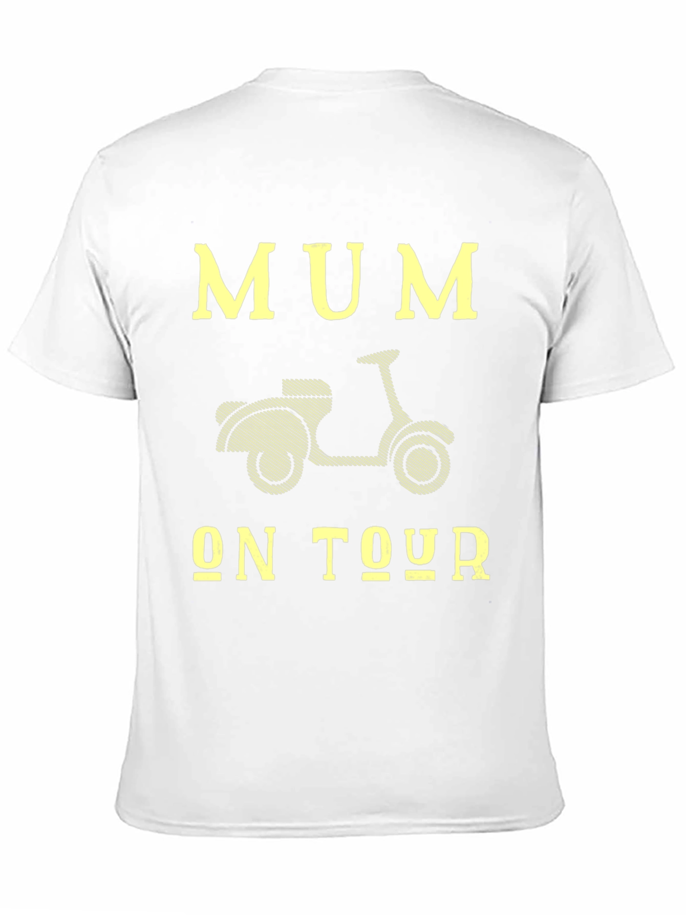 Mum On Tour Graphic Tee | Novelty Scooter T-Shirt