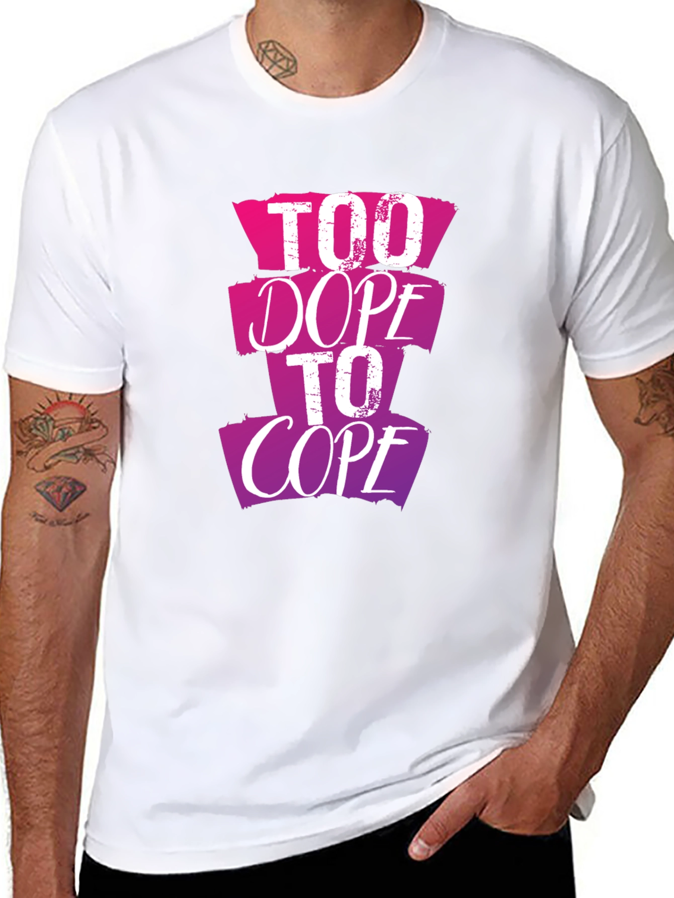 Too Dope To Cope Graphic Tee