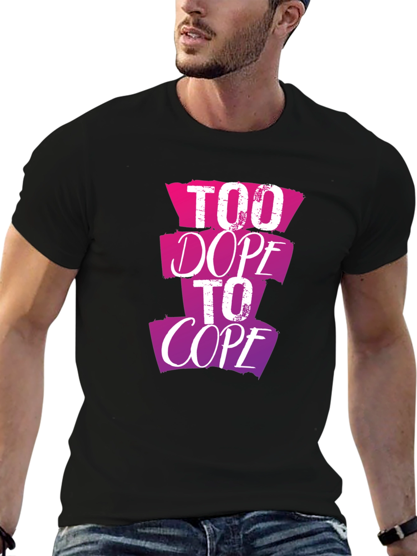 Too Dope To Cope Graphic Tee