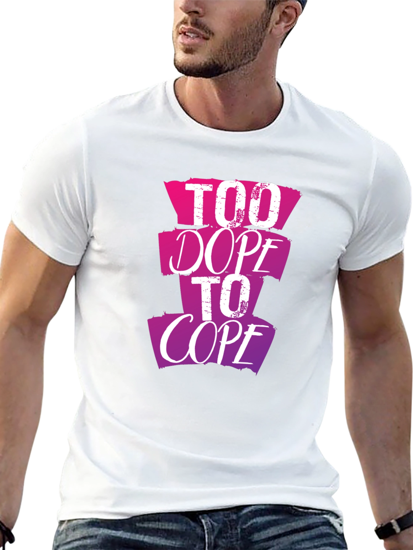 Too Dope To Cope Graphic Tee