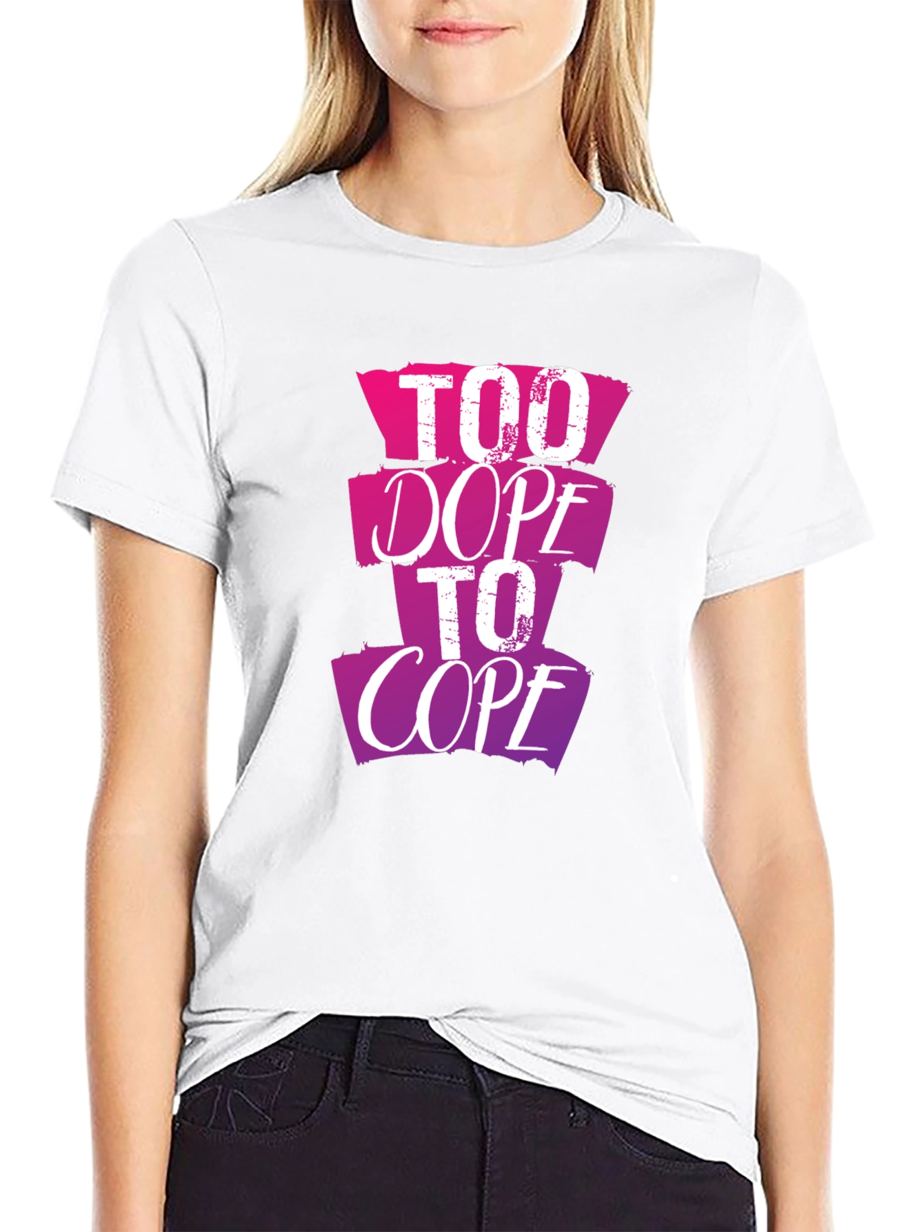 Too Dope To Cope Graphic Tee
