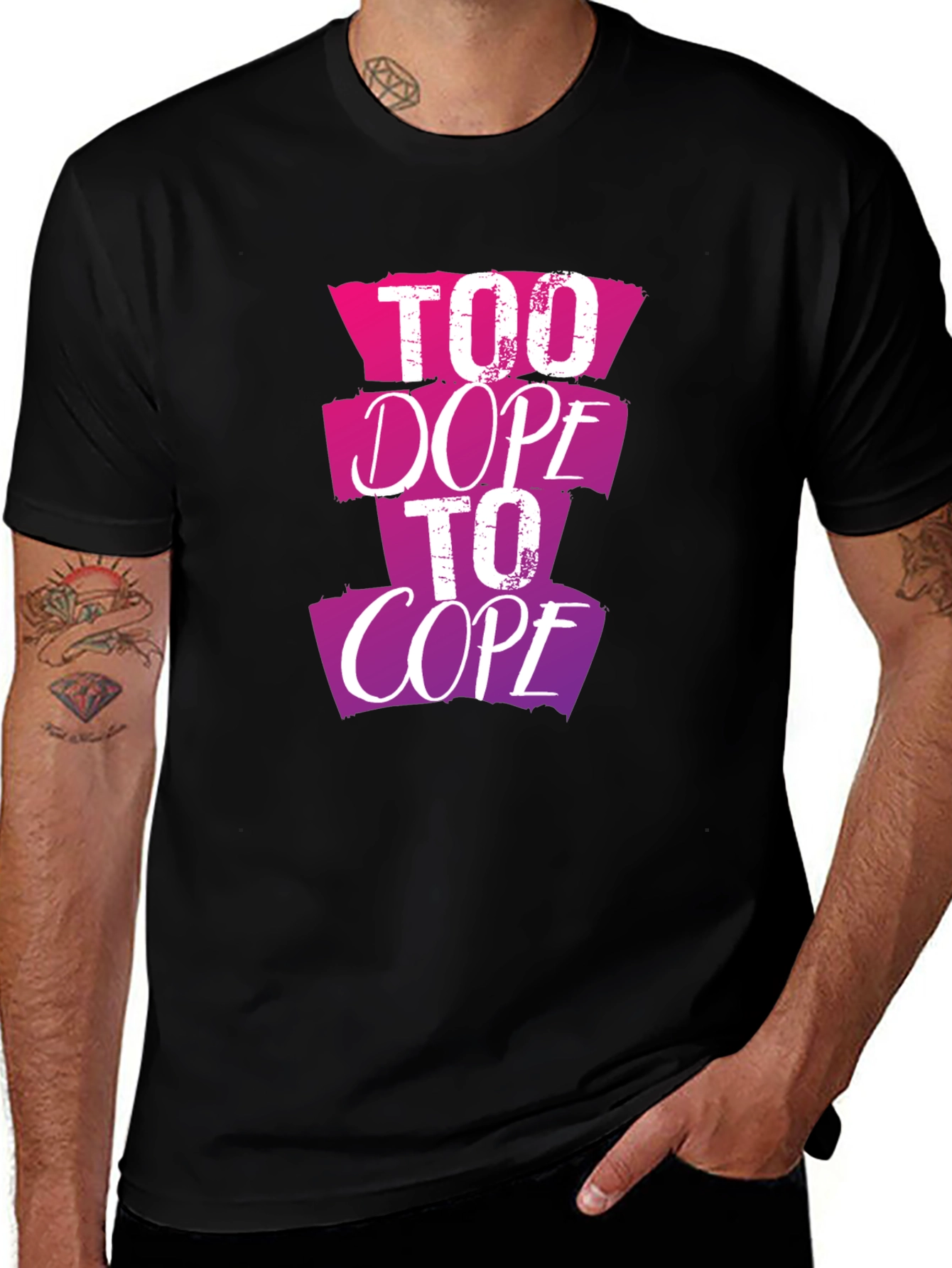 Too Dope To Cope Graphic Tee